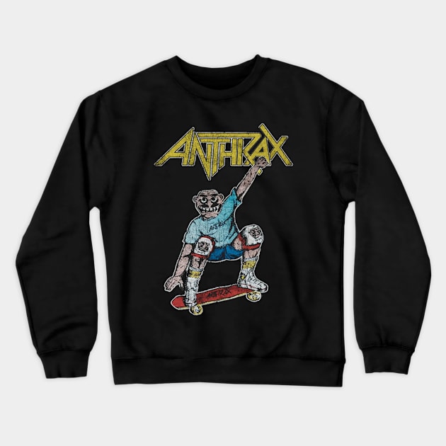 Anti metal//5 Crewneck Sweatshirt by Contractor Secrets